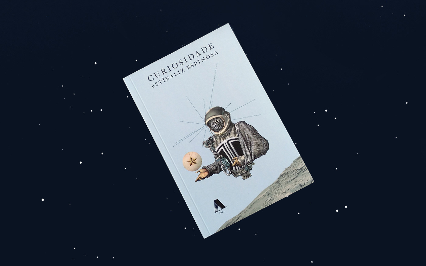 ILLUSTRATION  collage diseño gráfico ilustracion astronaut Space  universe book design