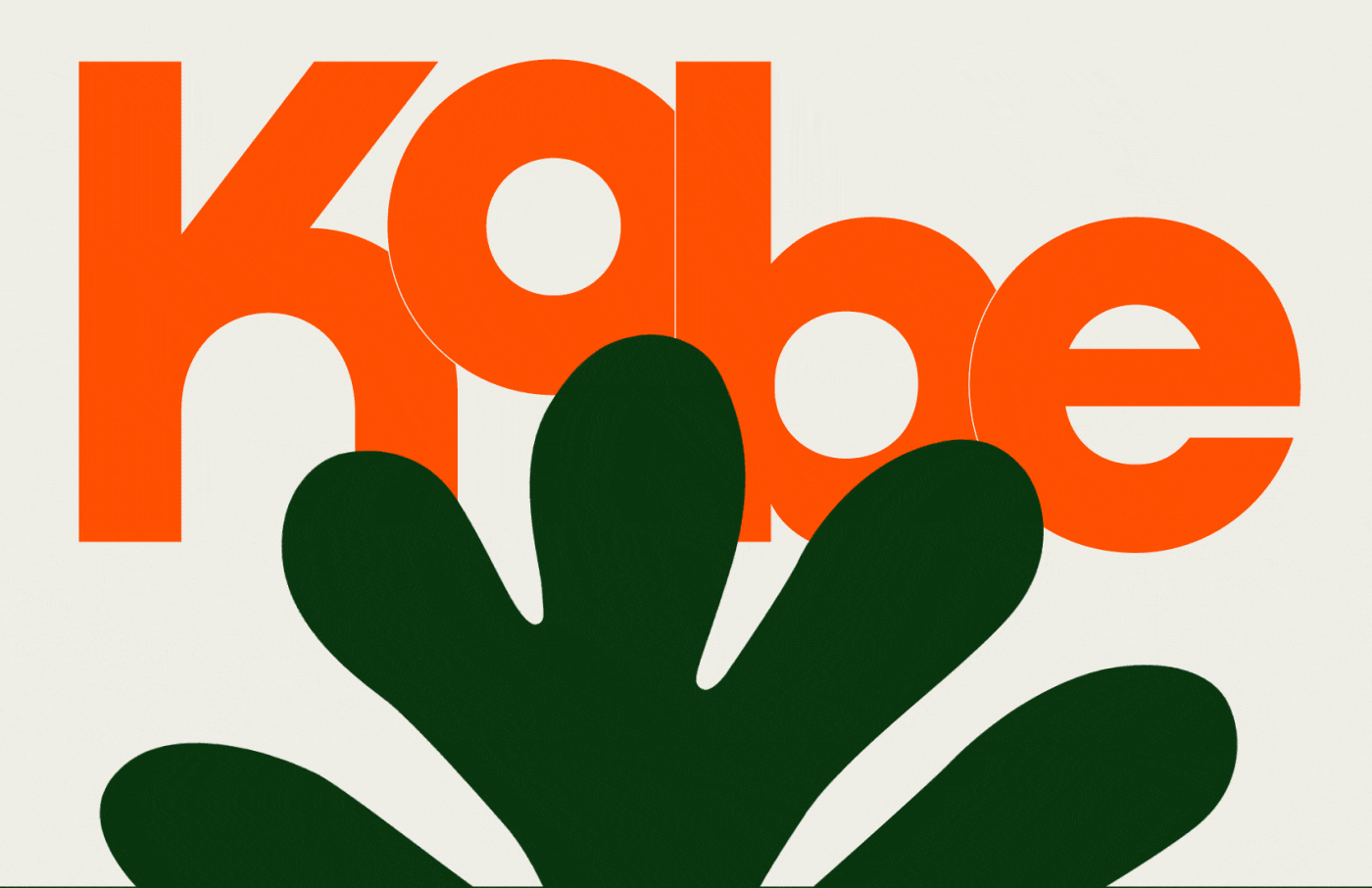 colors font kobe sans serif Typeface typography   Violaine & Jeremy vj type