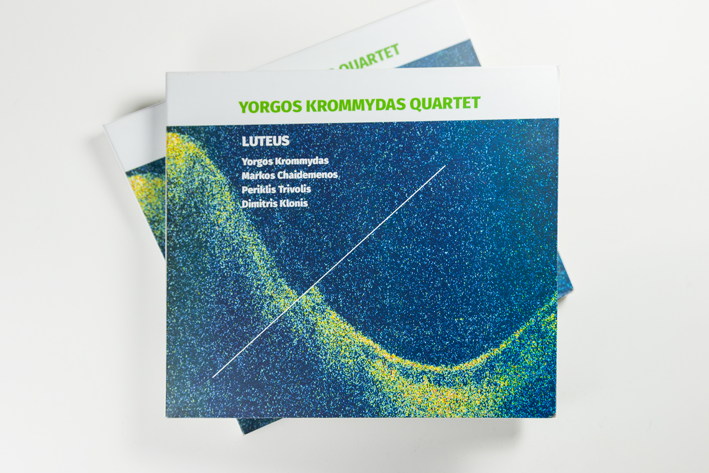 cd cover Luteus jazz Nikos Gazetas quartet