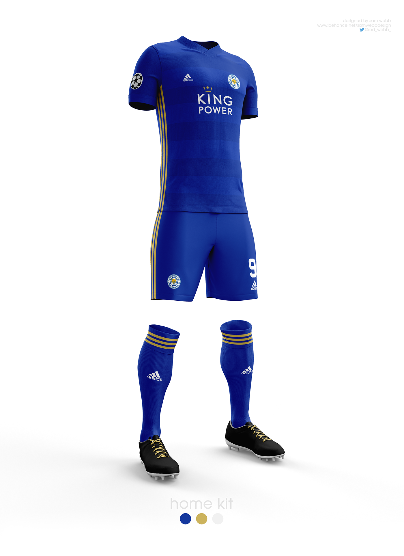 Leicester City FC Kit Designs 16/17 on Behance