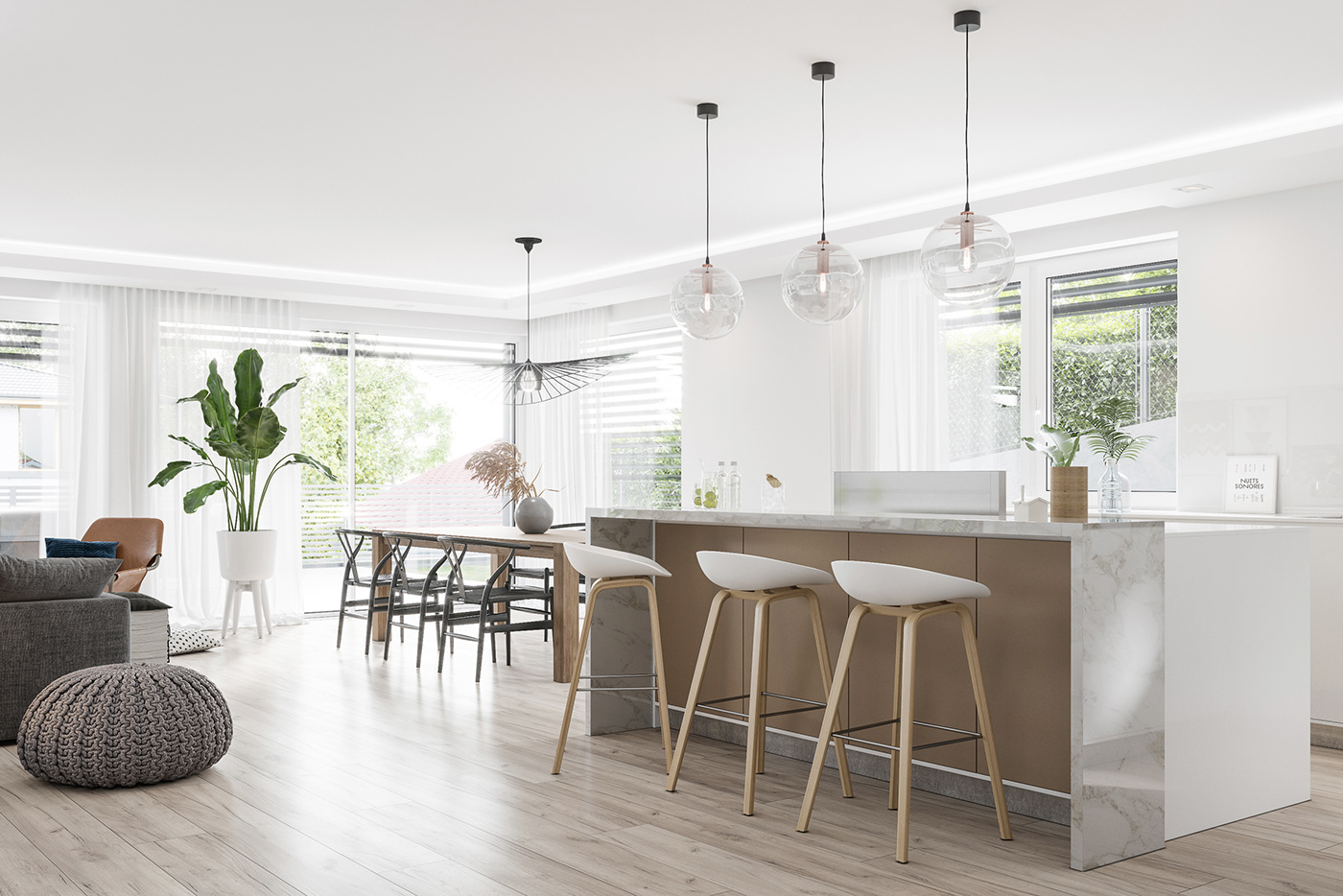 3ds max corona renderer Applicata videosfera interior design  Interior Visualization modern interior apartment