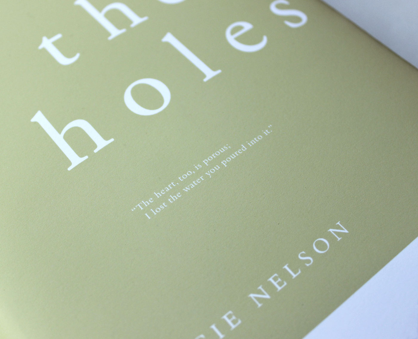 graphic design  dust jacket book cover maggie nelson Photography  Garamond print design  typography   book