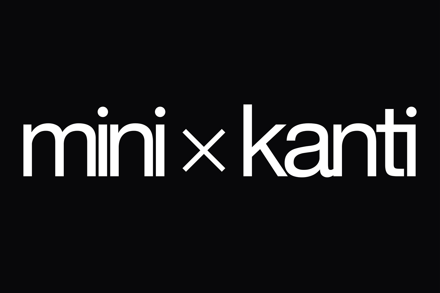 Logo mini × kanti
