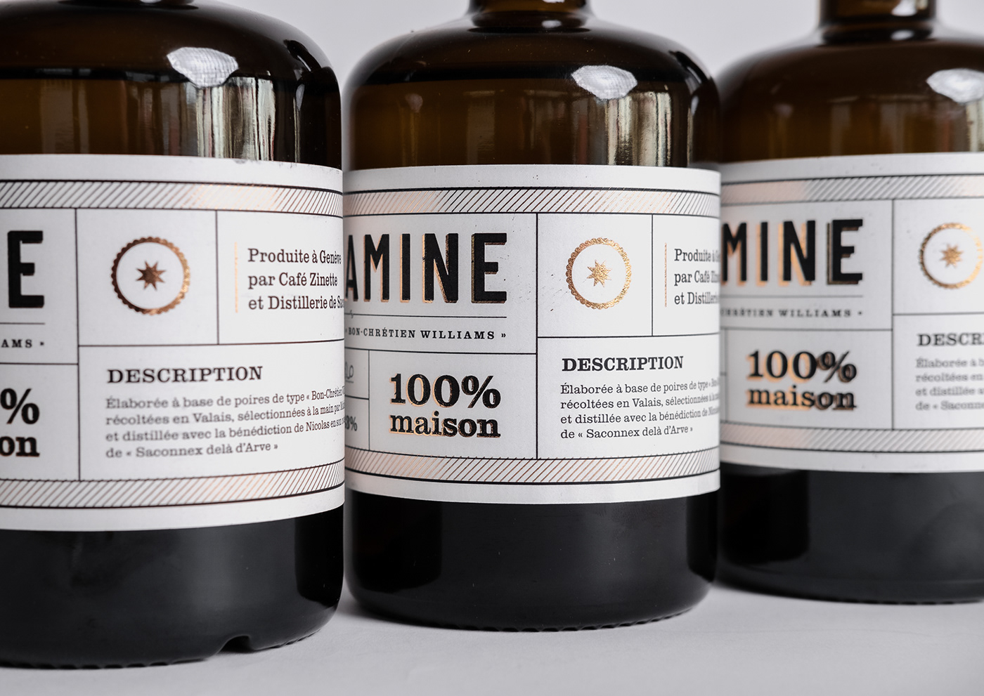 bottle brand identity Label Packaging typography  