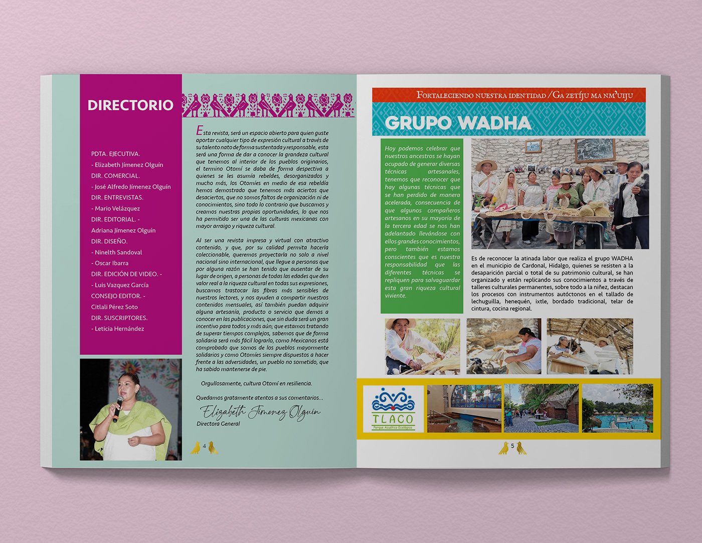 culture diseño editorial indigena indigenous magazine Mexican mexico Native revista