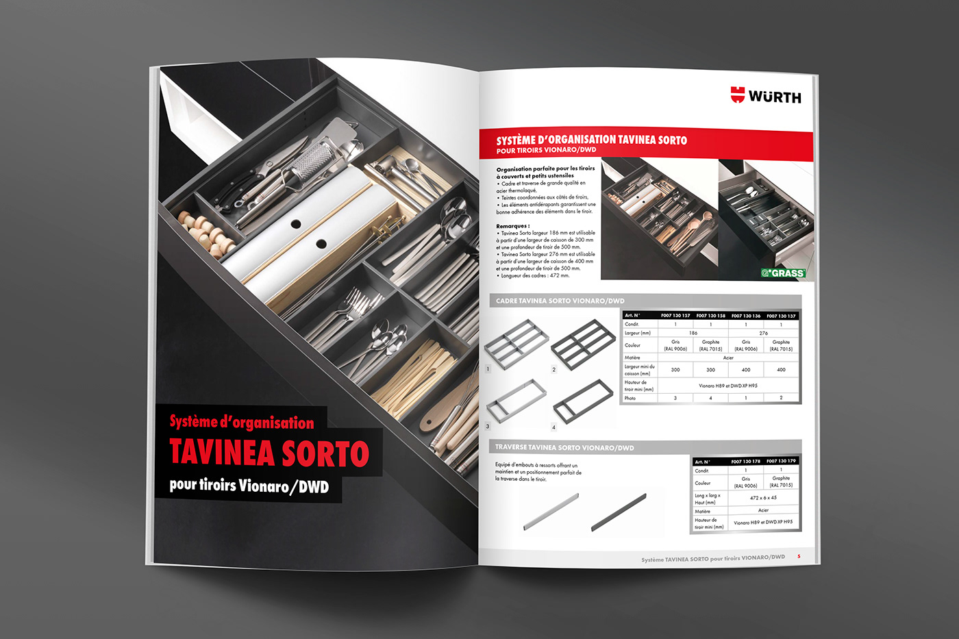 brochure book promo leaflet a4 patchwork portfolio electro frame tool