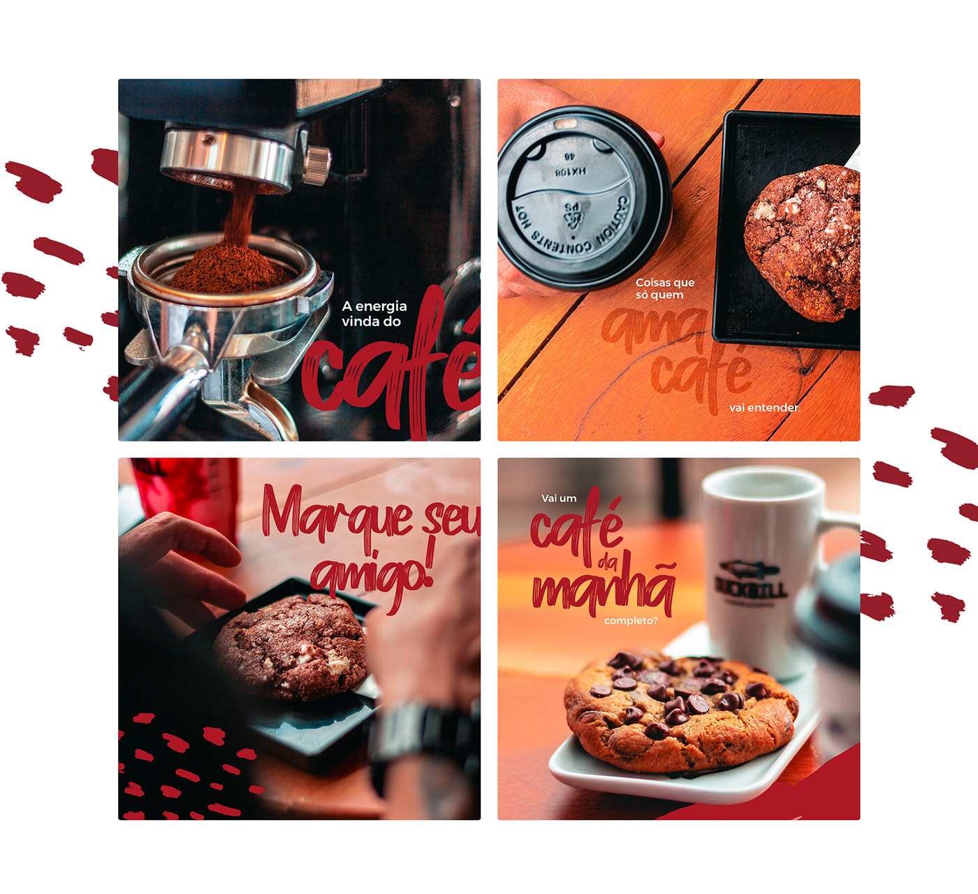 social media Food  cookie Coffee Donuts facebook instagram Stories post chocolate