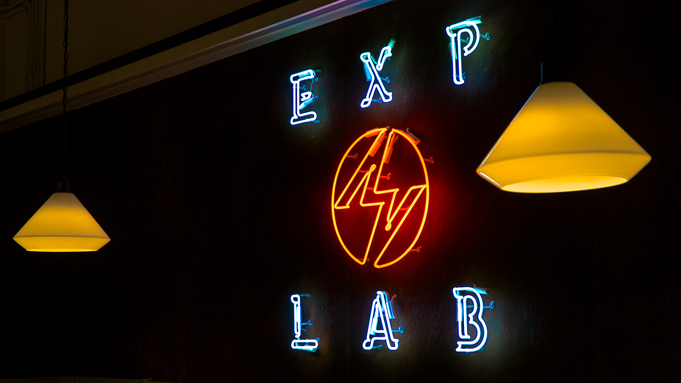 brand identity logo lab experience design Experience exp