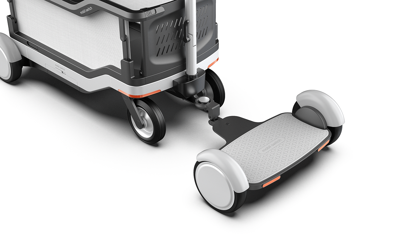 Vehicle automobile product design  indutrial design keyshot deisgn Scooter mobility Mobility Design kickboard