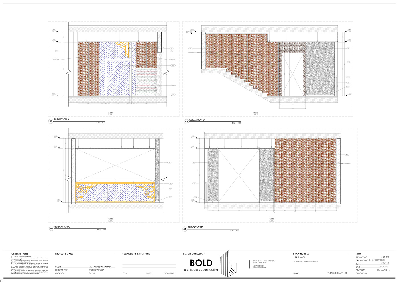 Technical Drawings design AutoCAD architecture interior design  modern 3ds max visualization 3D corona