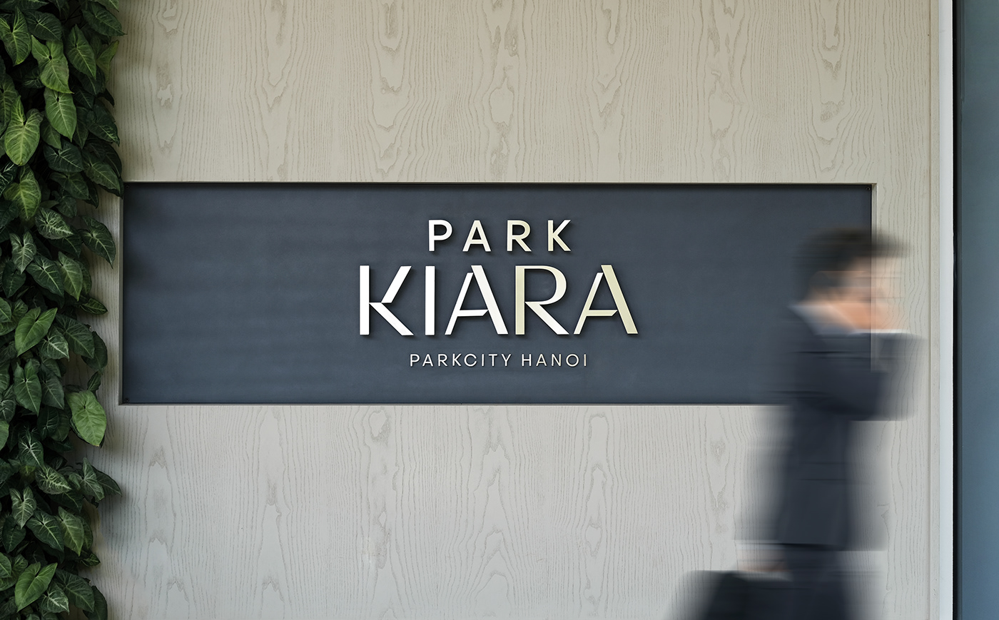 brand identity branding  graphic design  Kiara logo PARK CITY real estate Stationery vietnam visual identity