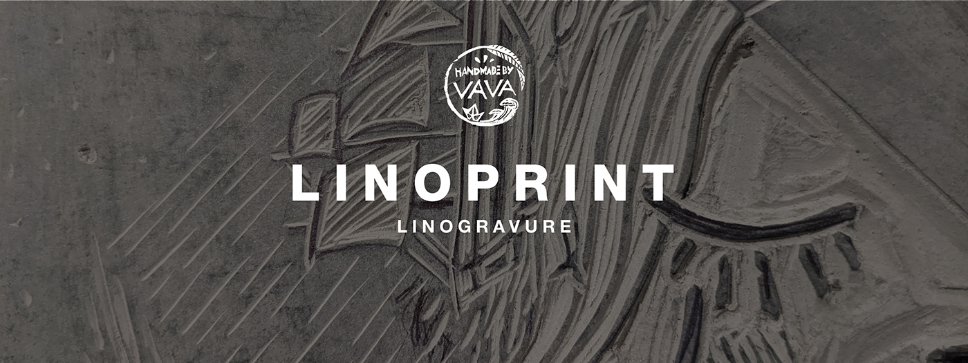 art Linoprint linogravure artist painting   peinture