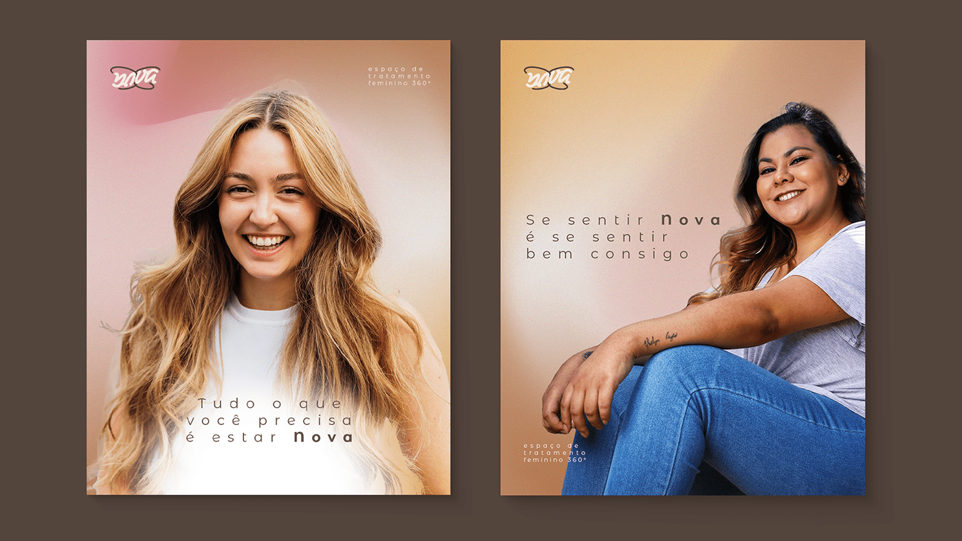 Advertising  branding  clinica feminino identidade visual lettering marca psicologia typography   visual identity