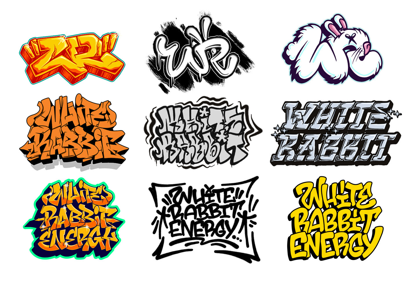 Graffiti lettering typography   type design type Procreate energy drink Logo Design Logotype hand drawn type