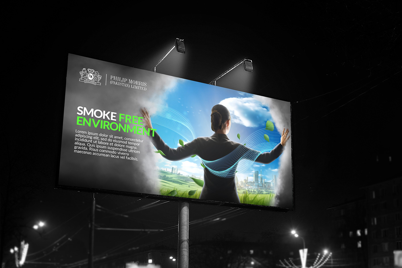 cigarette PMI marlboro eco friendly environment Sustainability Social media post key visual Phillip Morris smokefree