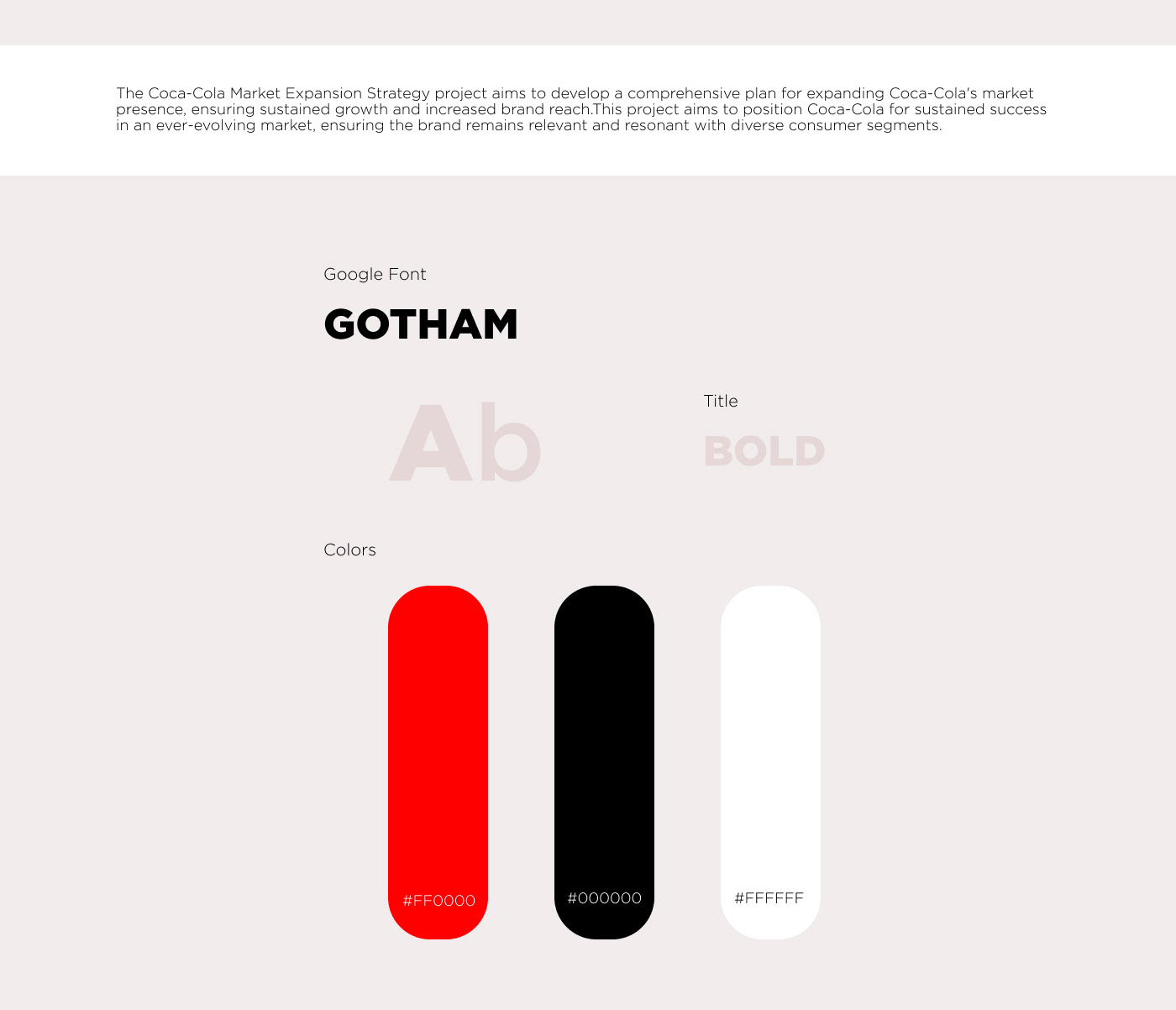PPT Powerpoint template brand identity deck cocacola animation  Figma presentation trend