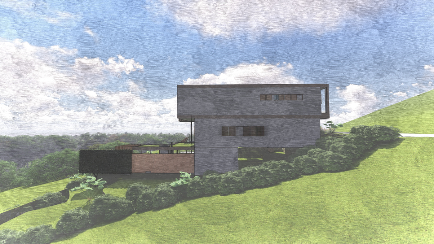architecture house sustentability 3d modeling lumion Adobe Portfolio