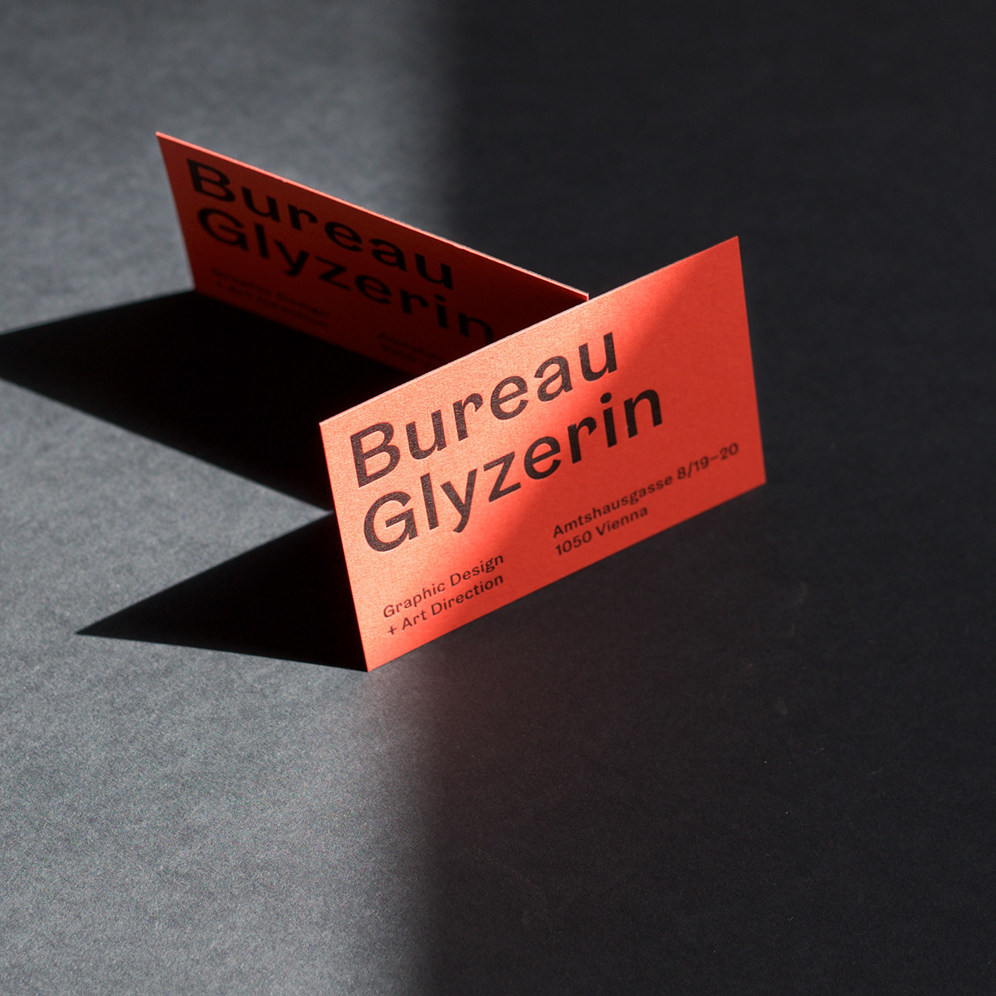 business card bureau design studio bureau glyzerin stationary Corporate Identity Corporate Design paper fedrigoni sirio