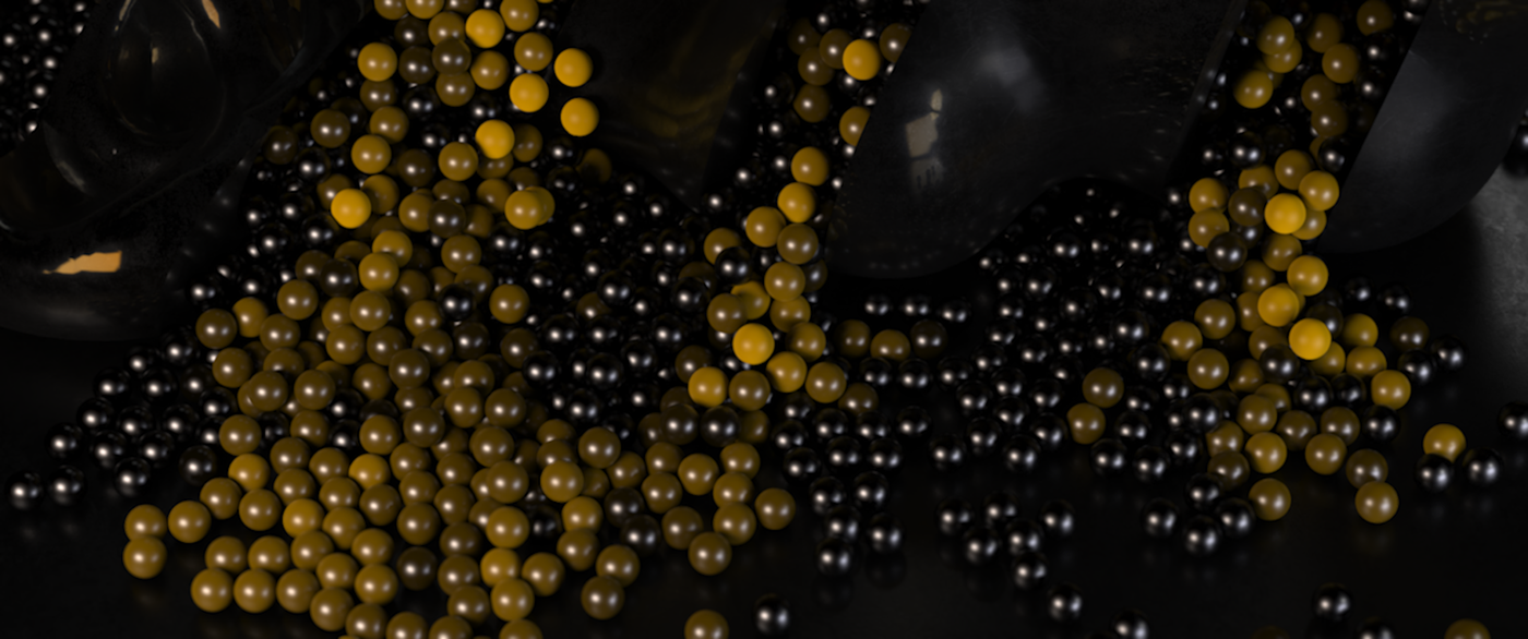 houdini particles arnold Procedural yellow abstract experimental
