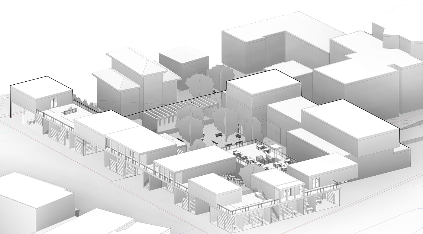 3D architecture arquitectura Behance concept design model Render revit visualization