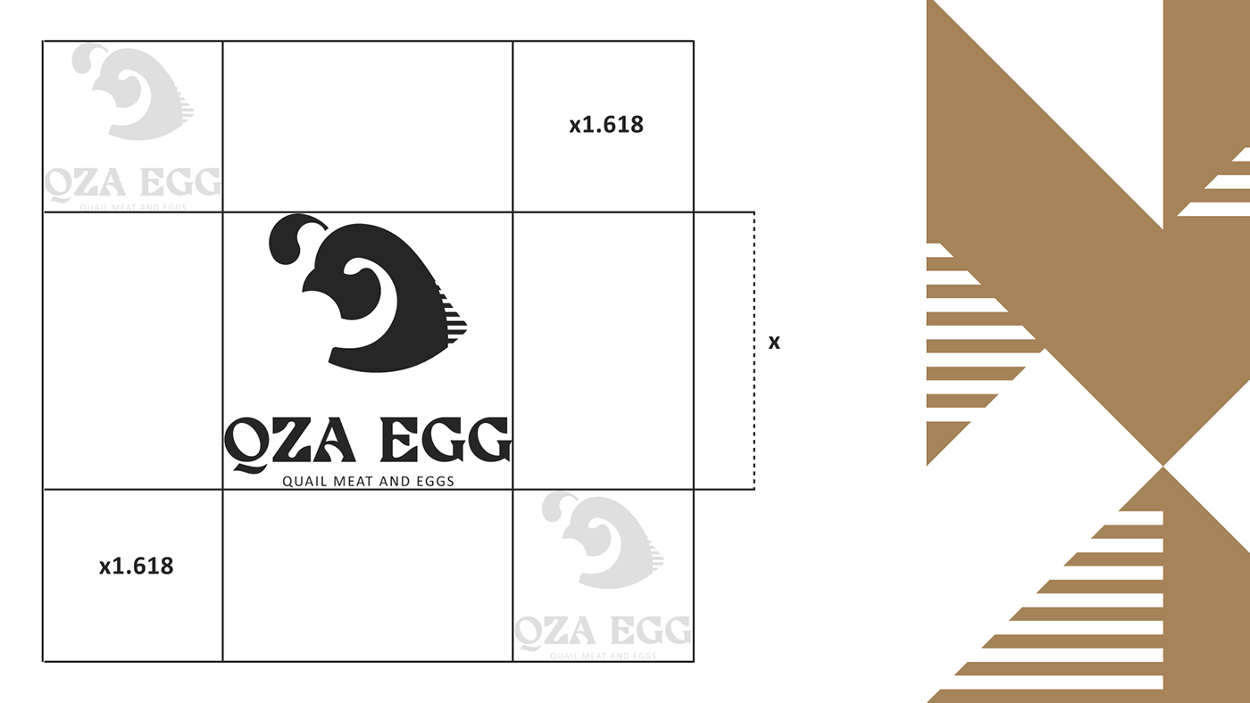 egg meat quail logo Graphic Designer design branding  Logo Design