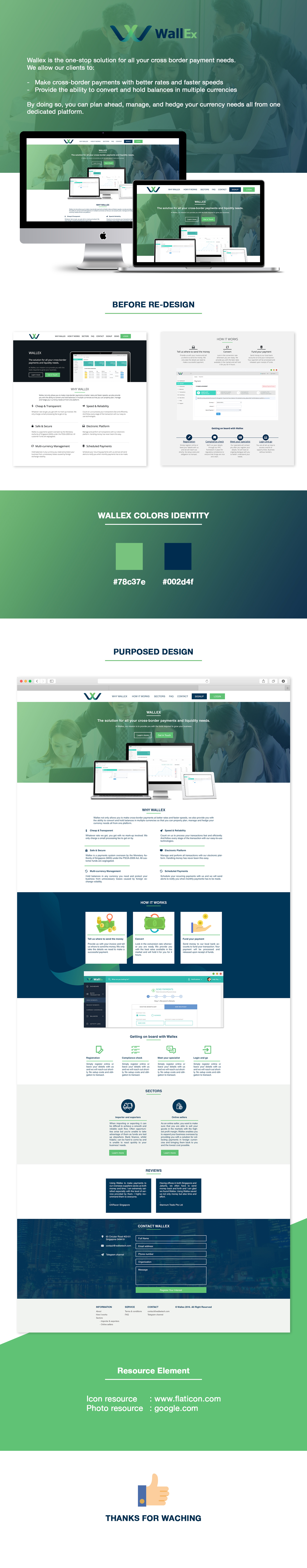 UI design ux Website payment service