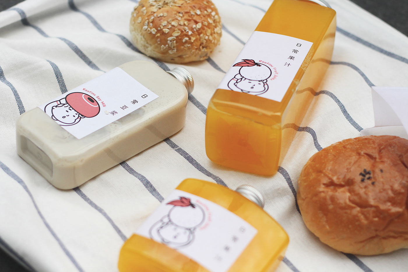 branding  bakery brand identity ILLUSTRATION  Packaging graphic design  bread Routine adobeawards