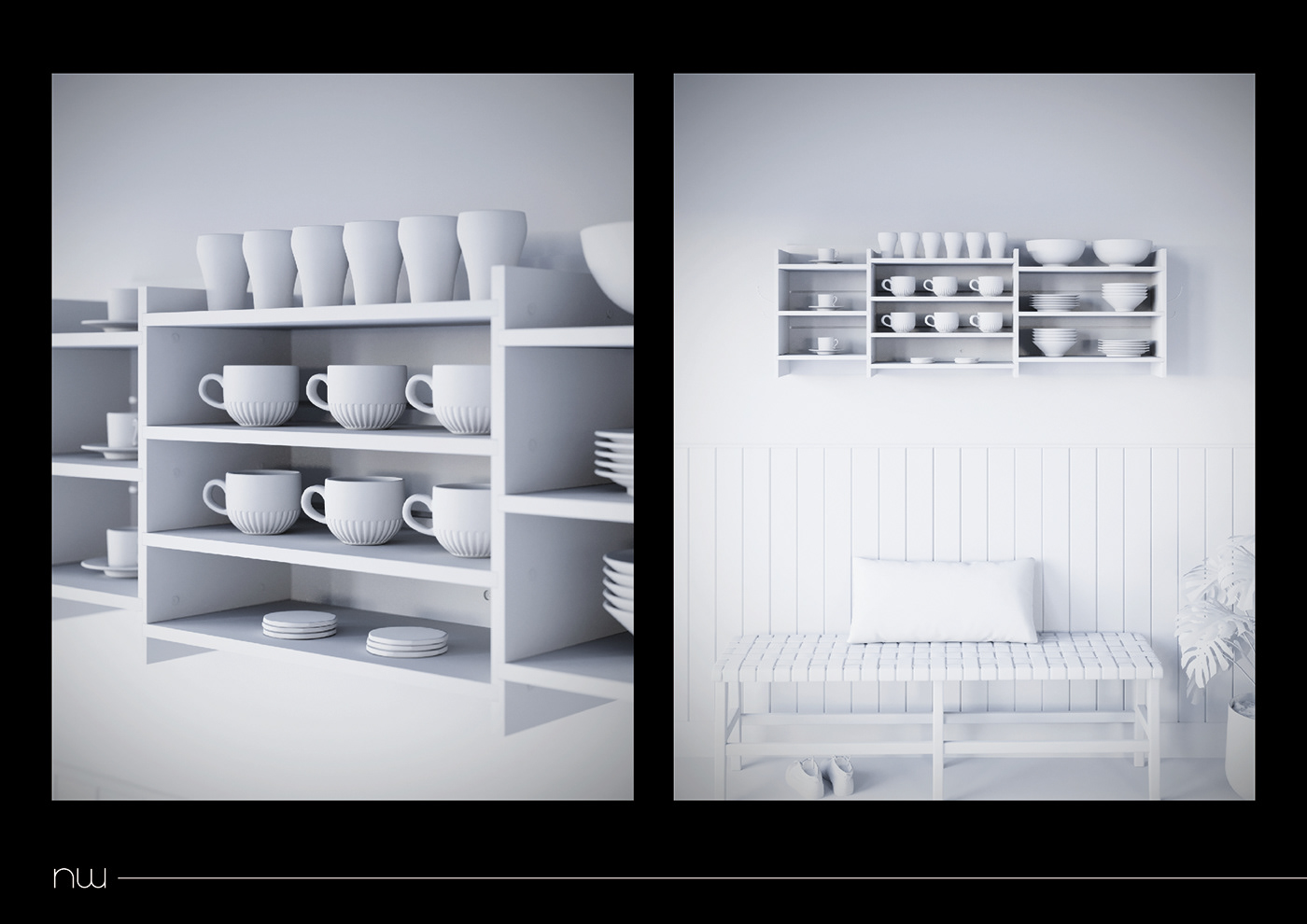 interior design  storage 3ds max corona render  visualization archviz Render 3D Interior design