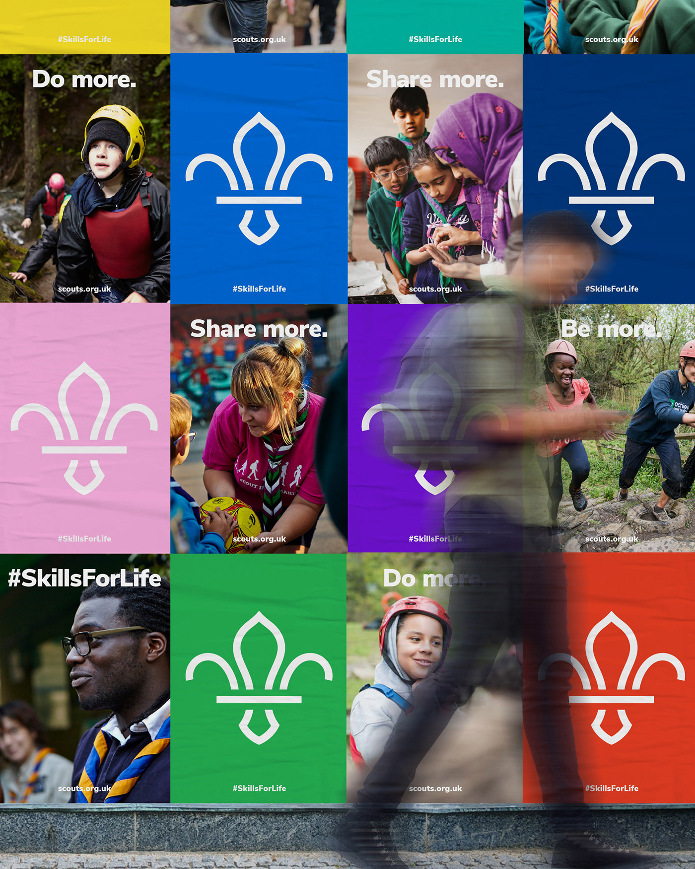 UK Scouts rebrand and giving the Fleur De Lis logo a new look!