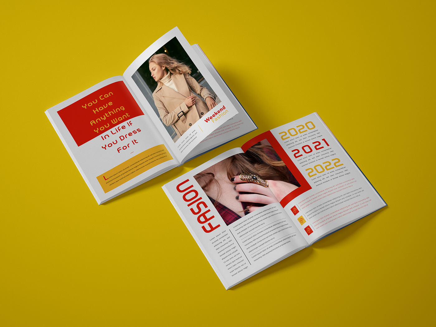 Booklet catalog Clothing design Designhatt dress Fashion  magazine modern product