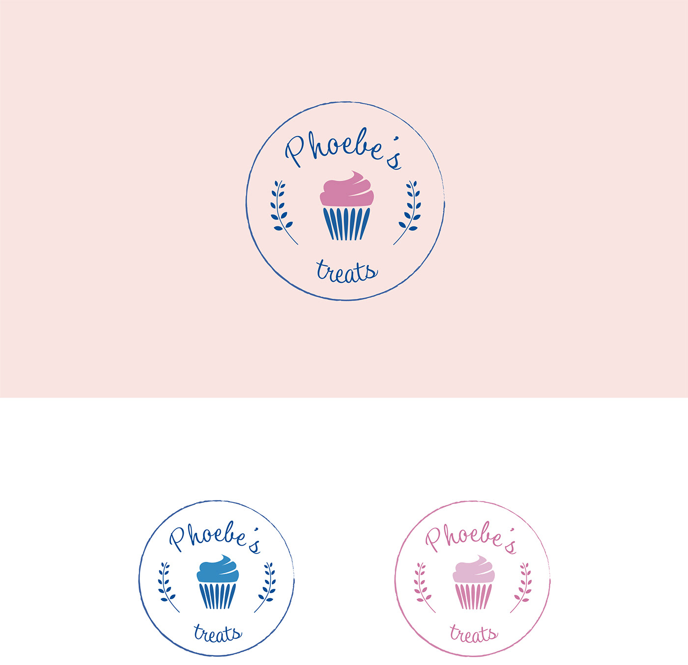 bakery cupcake design dessert graphicdesign logo Mockup