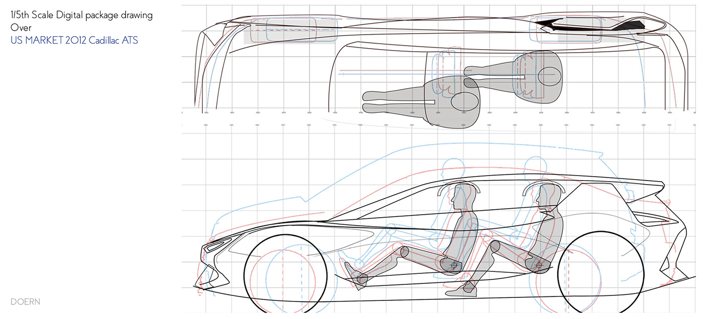 buick Transportation Design student general motors GM sketch Render car
