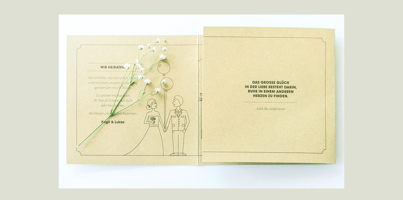 wedding wedding invitation print storytelling   Invitation paper favini pastel logo ILLUSTRATION 
