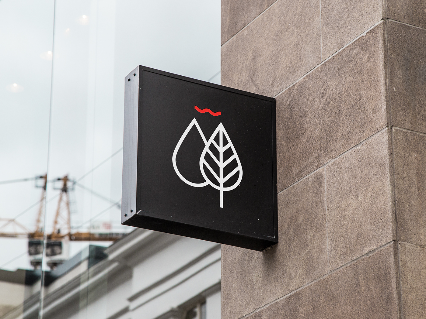 Branding Graphic Design japan tea logo minimalist flat art direction restaurant corporate Nature