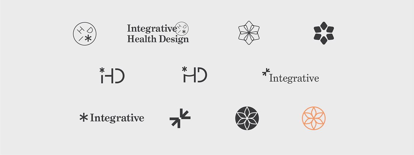 integrative health Wellness branding wellness logo Identity Design