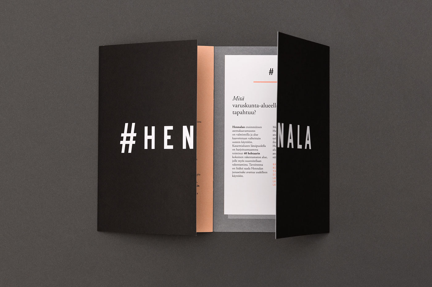 visual identity finland lahti Hennala promotional material