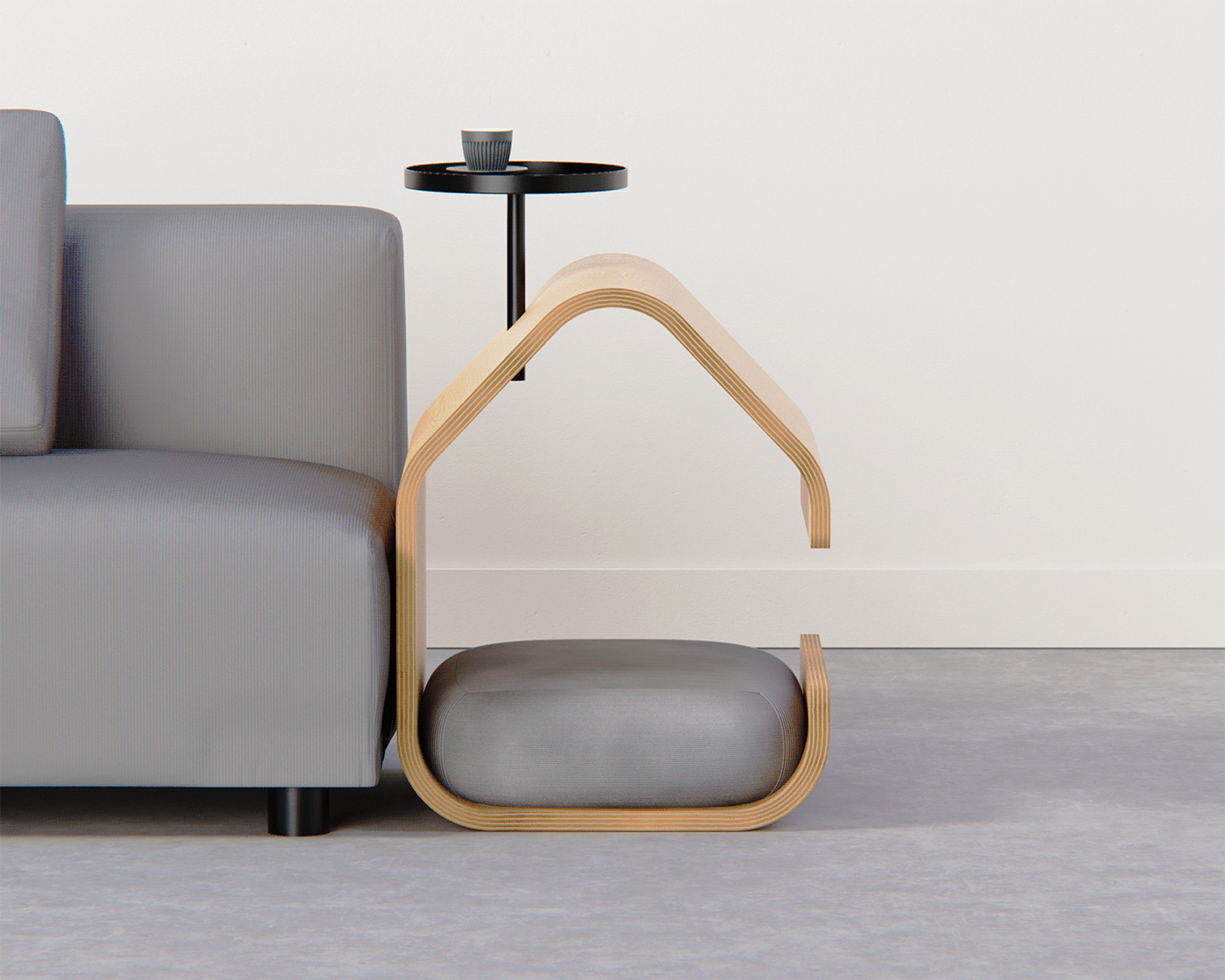 keyshot plywood furniture industrial design  dog Cat living room cad product design  visualization