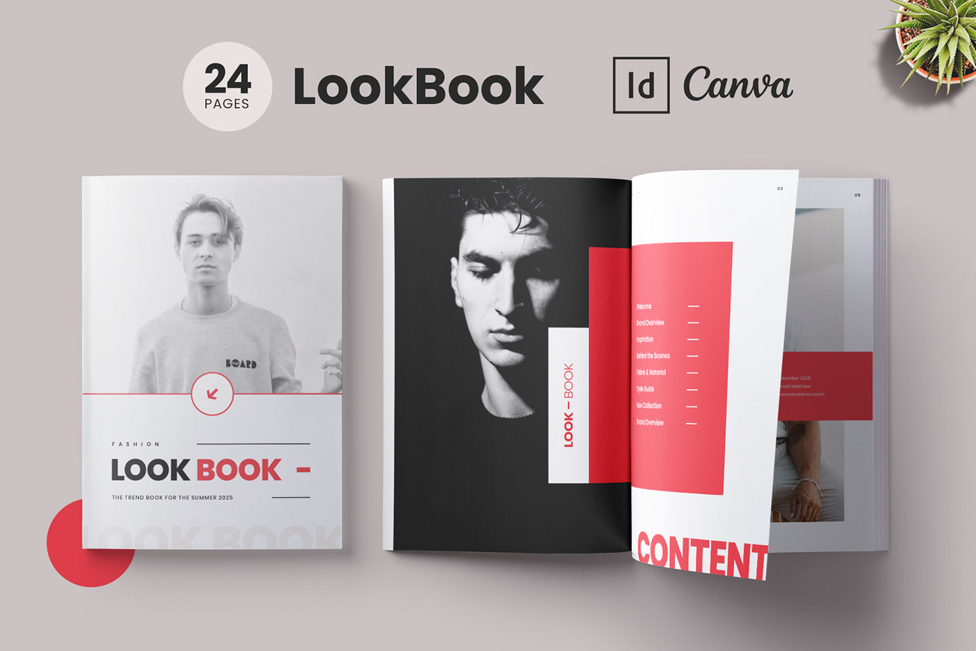 Lookbook fashion lookbook cookbook magazine canvas InDesign brochure portfolio lifestyle canva lookbook