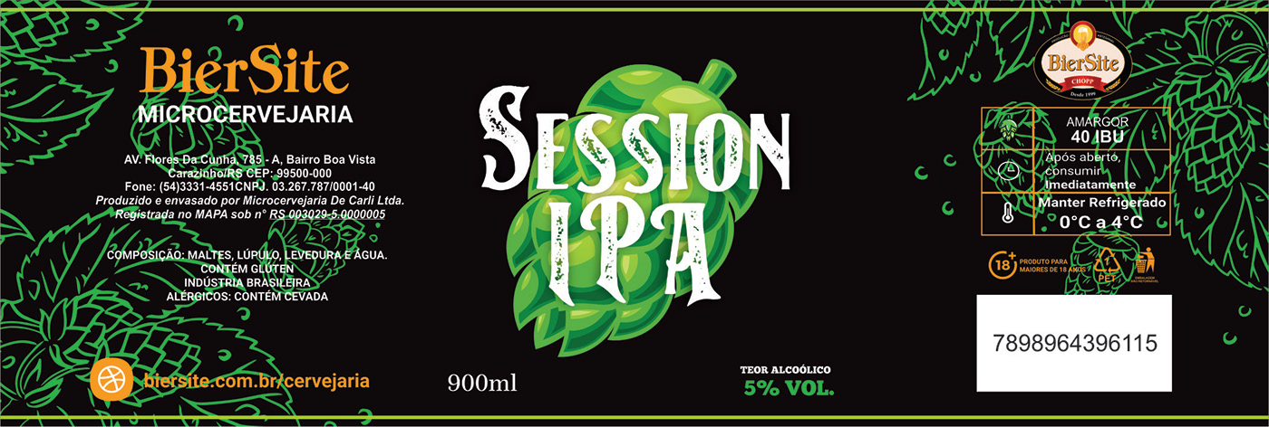 craft beer beer label rótulo IPA session ipa product