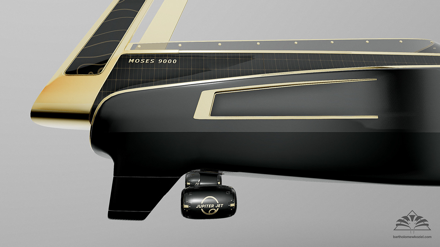 3D 3d modeling concept design futuristic gold luxury texturing UI Vehicle Virtual reality