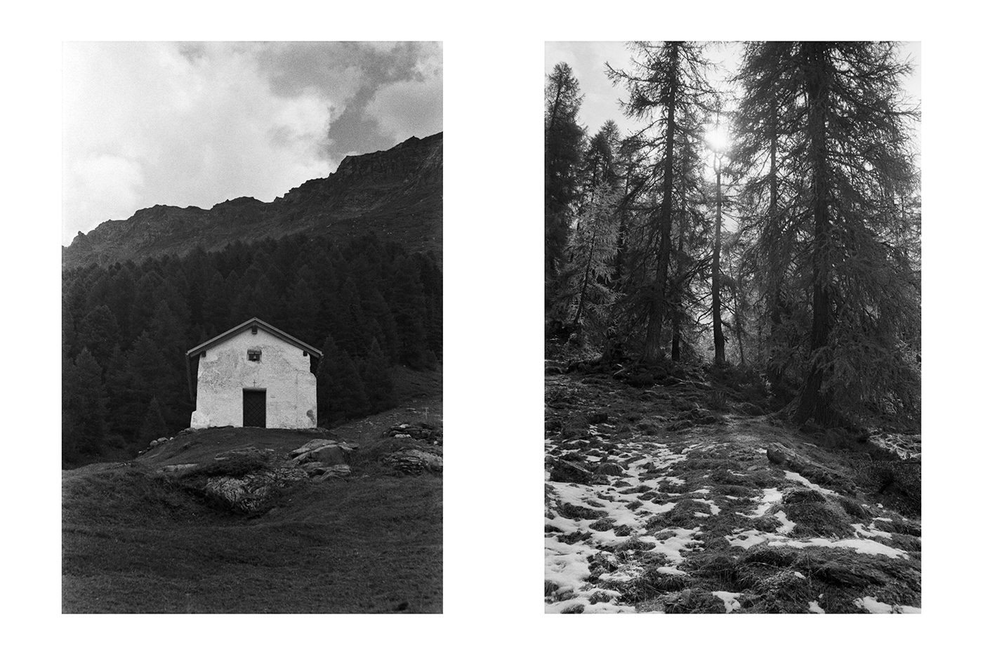 35mm analog black and white film photography Graubünden ILFORD Yashica