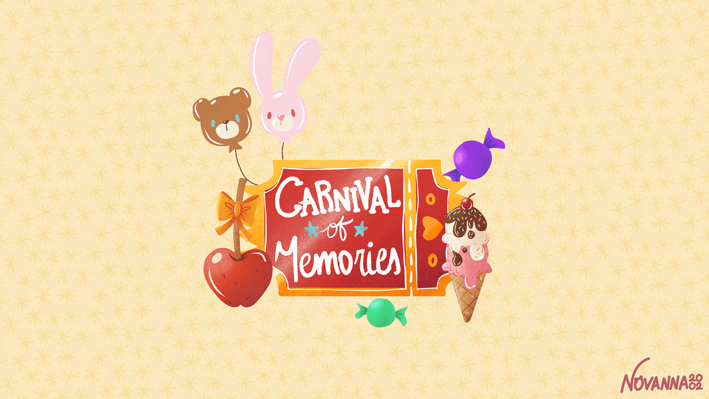 Carnaval cuentos cute diseño ilustracion infantil muñecos personajes