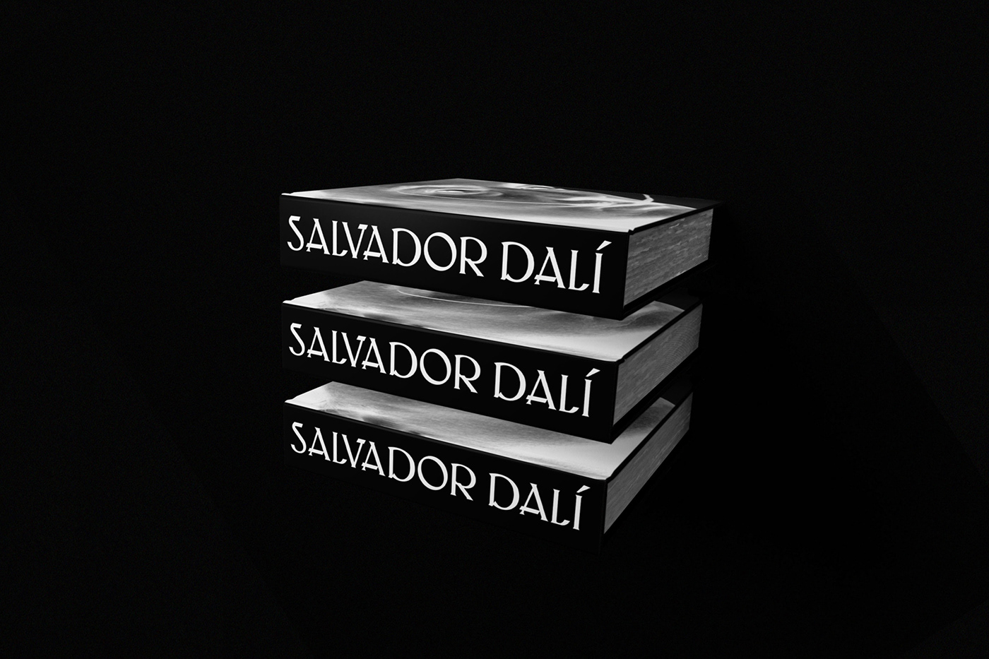 salvador dali editorial print poster book design publication