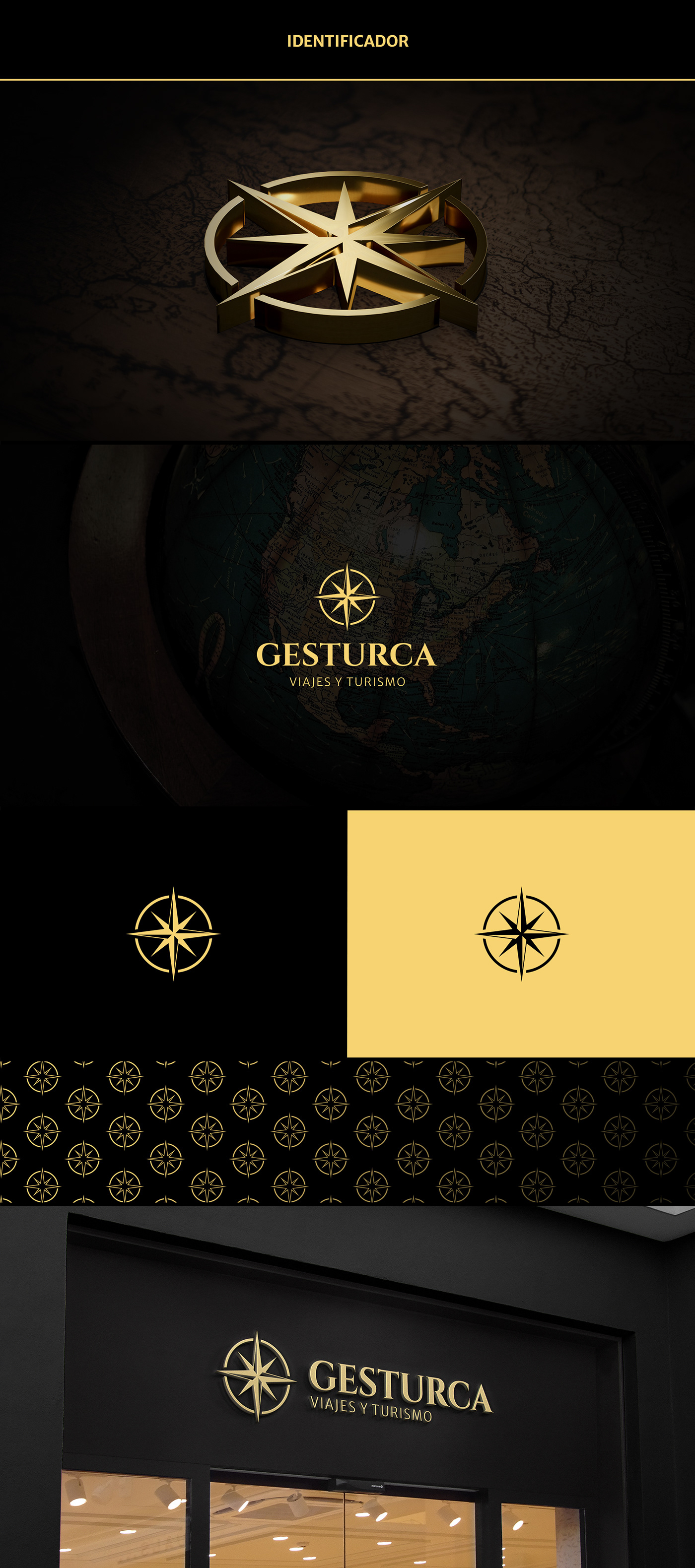 Logo design for the Gesturca travel agency
