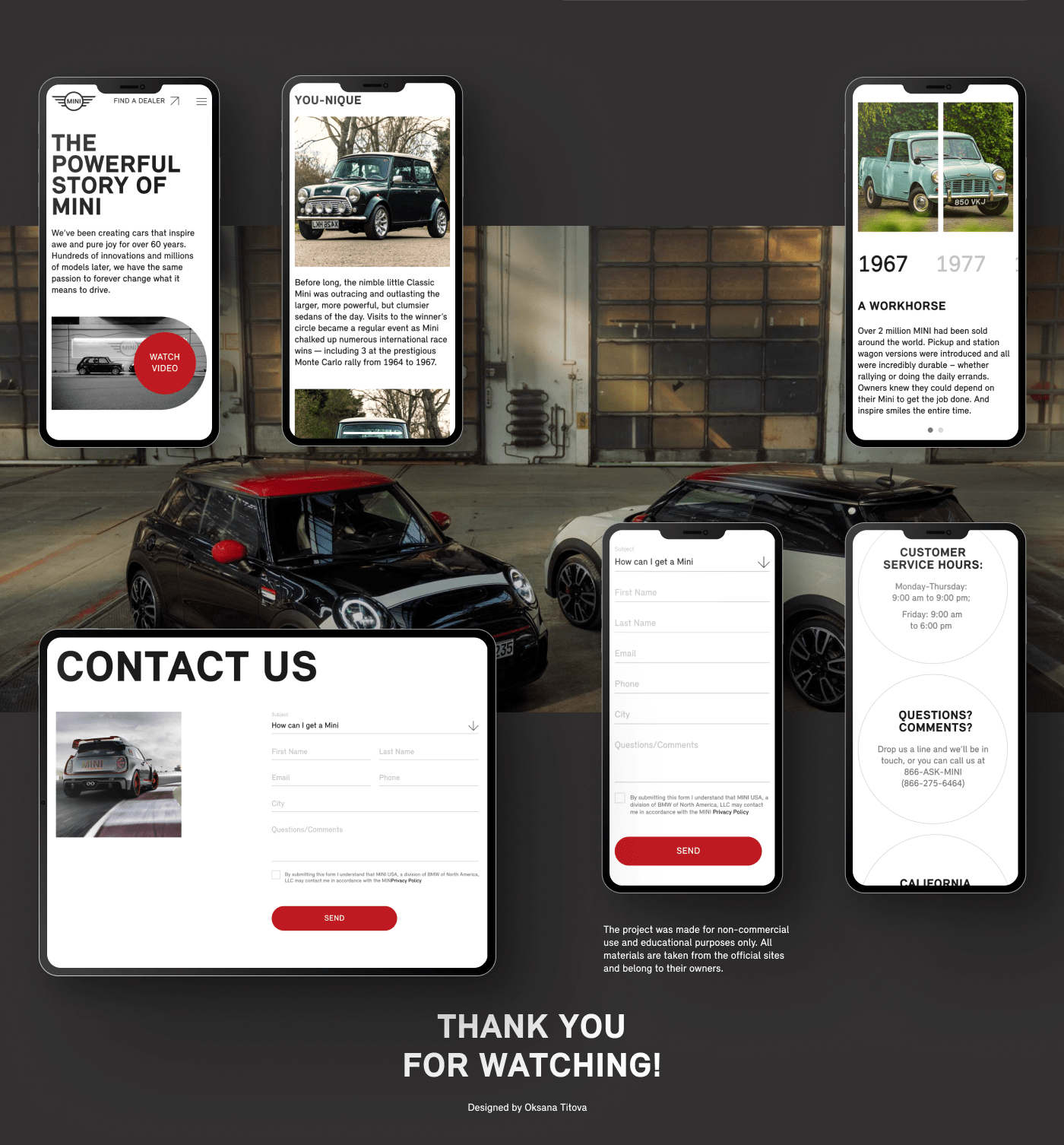 automobile business car clean concept corporate redesign user interface Vehicle Website