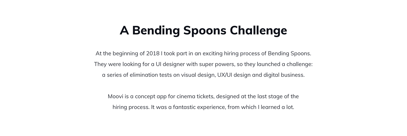 movie Cinema app ios bending spoons ticket purchase moovi