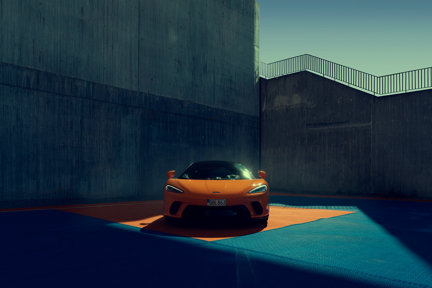 Automotive Photography colours gt McLaren orange Photography  retouching  Sweden TealAndOrange