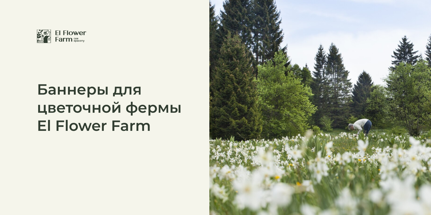 цветы Flower Shop Graphic Designer графический дизайн реклама шаблон instagram цветочная ферма banner магазин цветов