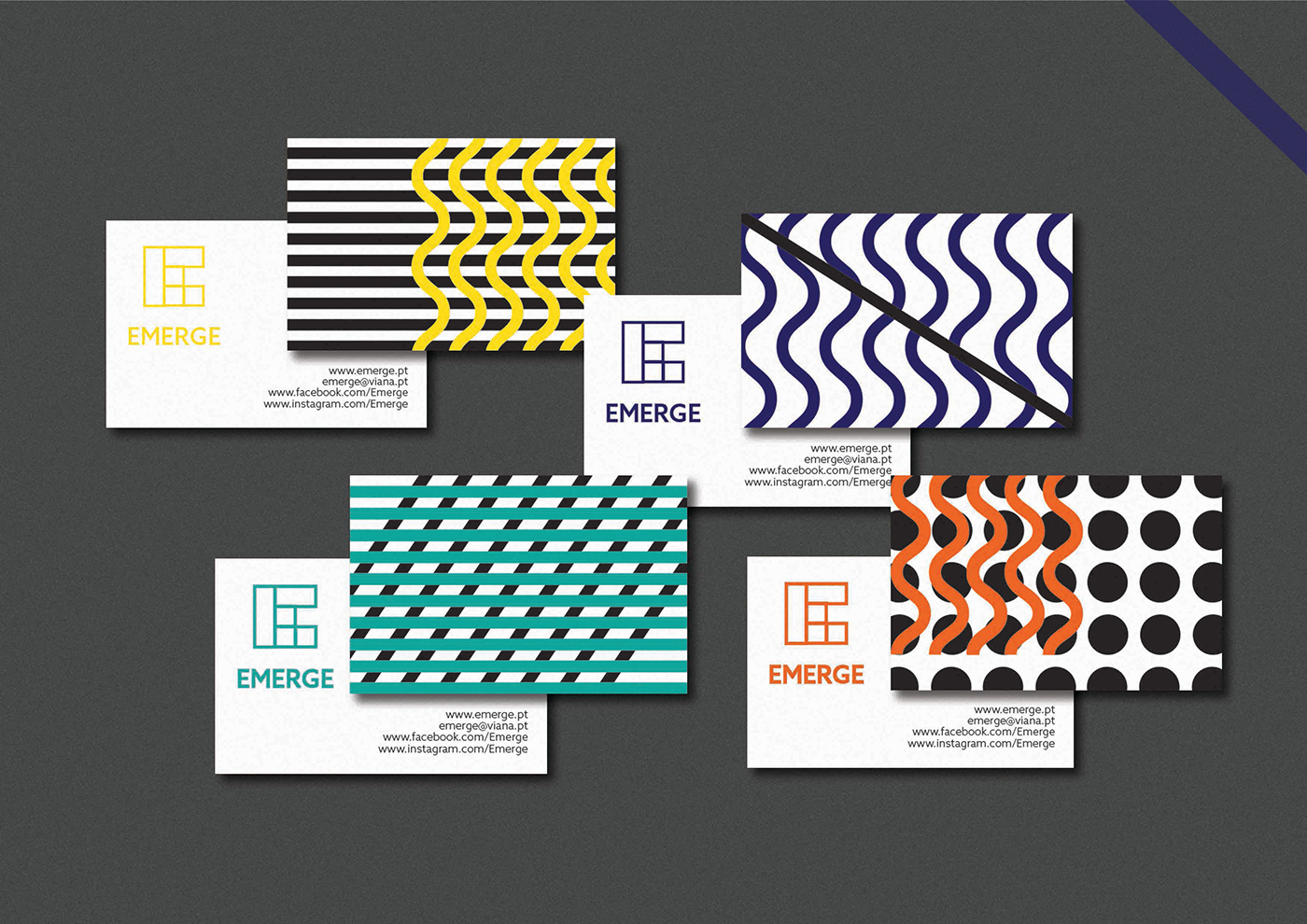 brand design merchandising Patterns squares identity modular colorful logo Variations