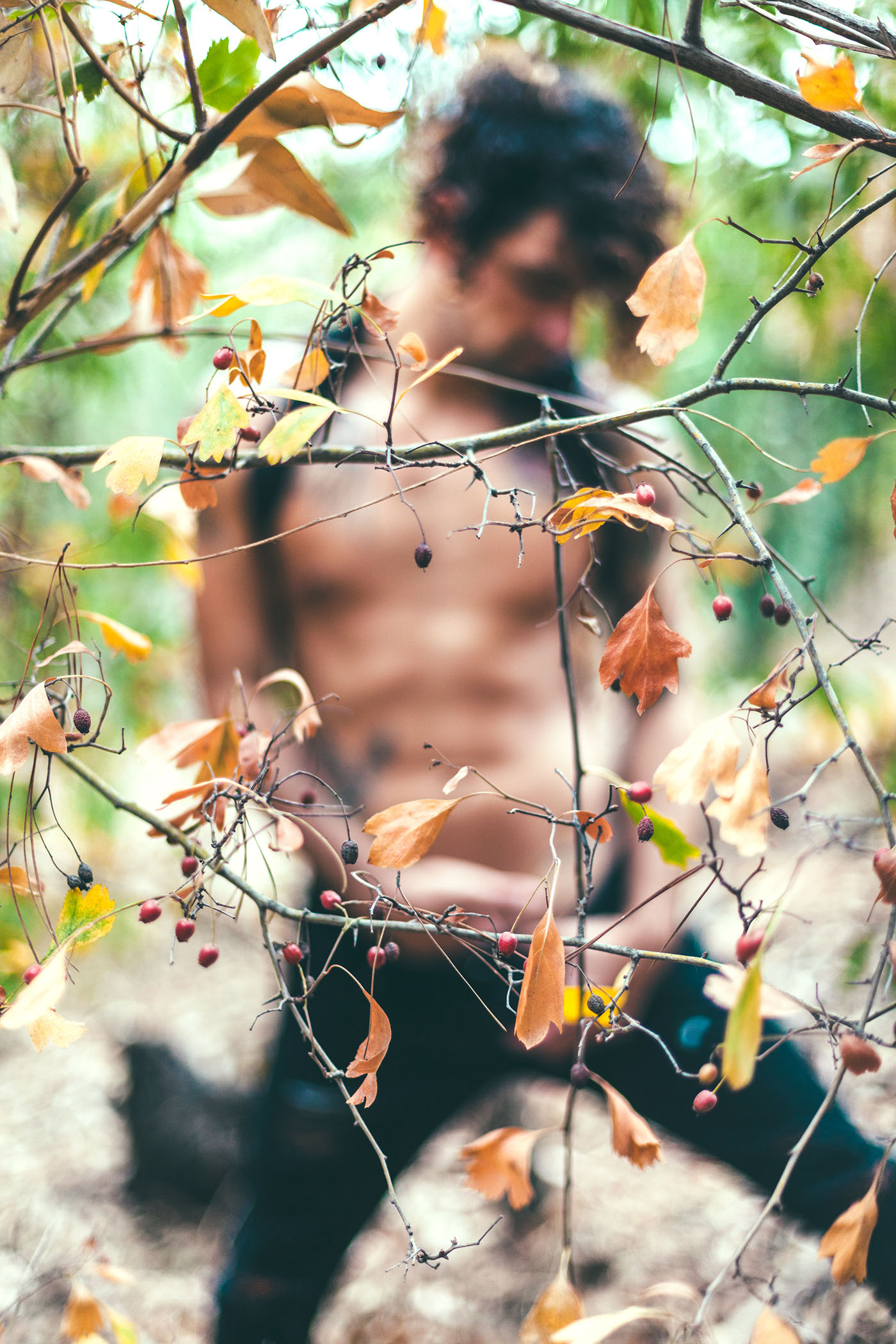 fotógrafo Chileno Hector forest gaychile portrait indie moment lookslikefilm nude desnudo
